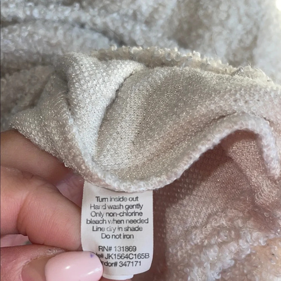 Cozy Cream Kids Jacket by BKE youth - Picture 6 of 7